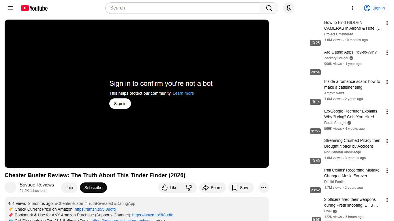 Cheater Buster Review: The Truth About This Tinder Finder (2026) - YouTube